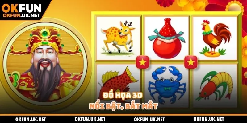 Đồ họa 3D nổi bật, bắt mắt
